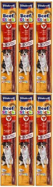 Hondensnack - Vitakraft - BEEF-STICK RUND - per 6 stuks
