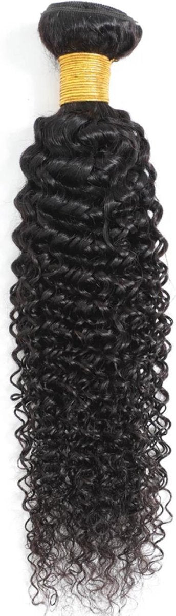 Braziliaanse  remy weave - 20 inch -  kinky krullen hair extensions -1 bundel menselijke haren