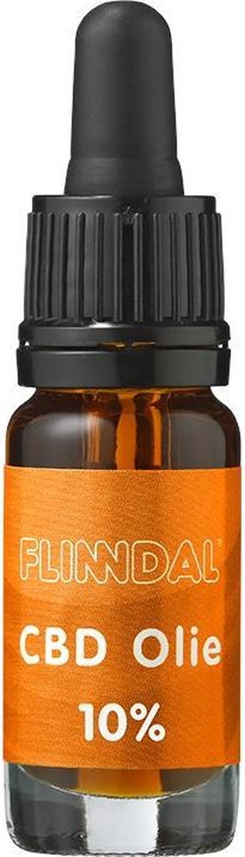CBD Olie 10% 1 flesje (200 druppels) - Bevat 10% cannabidiol