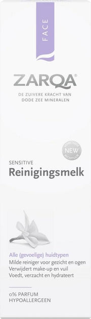 Zarqa Reinigingsmelk Sensitive 200 ml