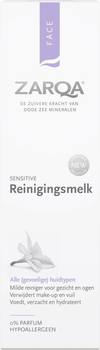 Zarqa Reinigingsmelk Sensitive 200 ml