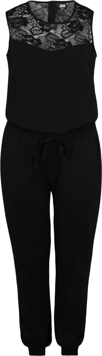 Urban Classics Curvy jumpsuit Zwart-5xl
