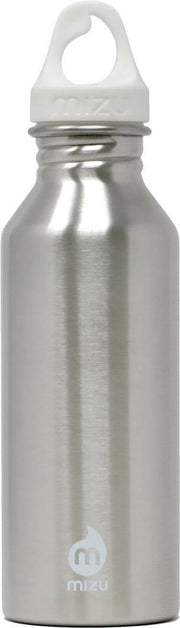 Mizu Drinkfles M5 Stainless Duurzame RVS Waterfles 500 ml - zilver RVS