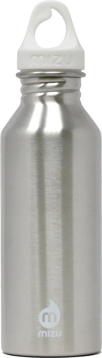 Mizu Drinkfles M5 Stainless Duurzame RVS Waterfles 500 ml - zilver RVS