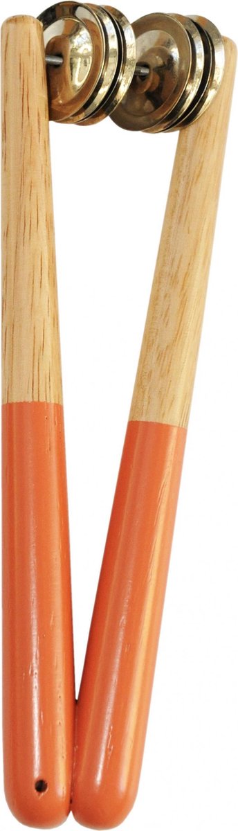 Rattlesnake Crotales Stick Hout Oranje 18 Cm
