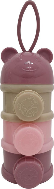 Melkpoeder Toren - Babypoeder Doseerdoosje - Bewaarbakjes Voor Melkpoeder - BPA Vrij Anti-Lek - Luchtdicht - Vaatwasbestendig - Kraamcadeau Meisjes- Melkpoeder Houder -