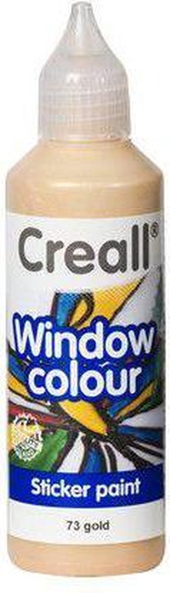 Creall Glass - glasstickerverf goud 1 FL - 80 ML 20573