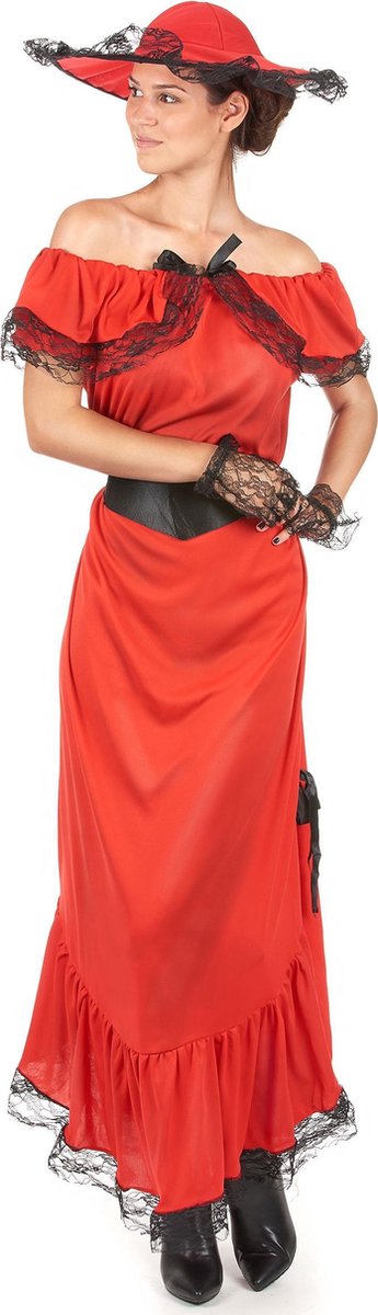 " Scarlett pak voor dames - Verkleedkleding - One size"