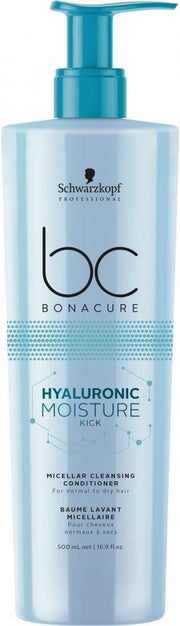 Schwarzkopf BC Bonacure Hyaluronic Moisture Kick Micellar Vrouwen Professionele haarconditioner 500 ml