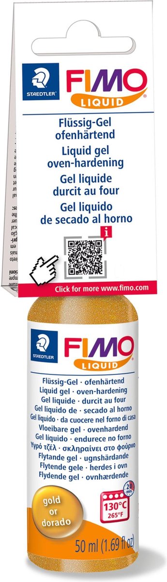 Fimo liquid deko gel 50 ML goud 8050-11