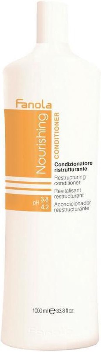 Fanola - Nourishing Restructuring Conditioner Conditioner For Dry And Brittle Hair 1000Ml