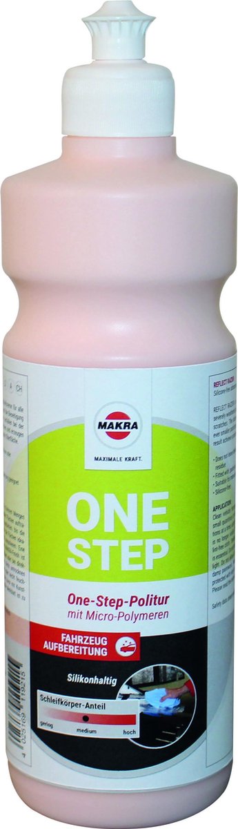 Makra One-Step 500ml - Polijstpasta - Polijstmiddel - Micropolymeren - lakverzorging