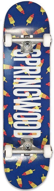 Compleet Skateboard Springwood Rocket Air Blue 7.75
