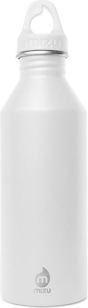 Mizu Drinkfles M8 Wit Duurzame RVS Waterfles 800 ml - BPA-vrij