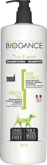 Biogance hond gevoelige huid shampoo 1l