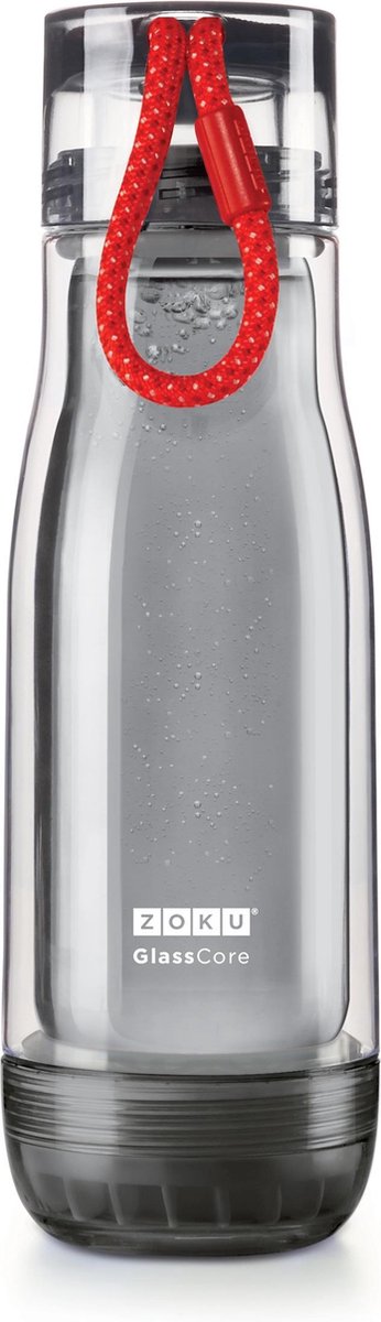 Zoku Hydration Drinkbeker - Active - 475 ml - Rood