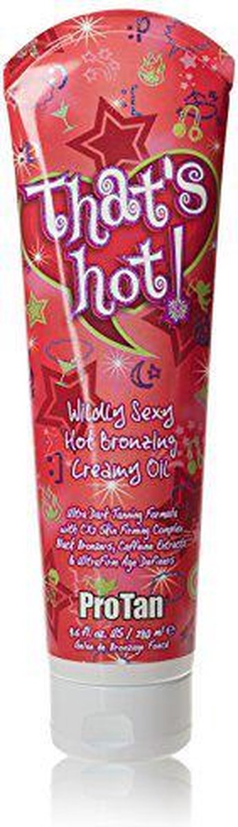 Pro Tan That & # 39; s Hot Olio cremoso abbronzante caldo selvaggiamente sexy 280 ml