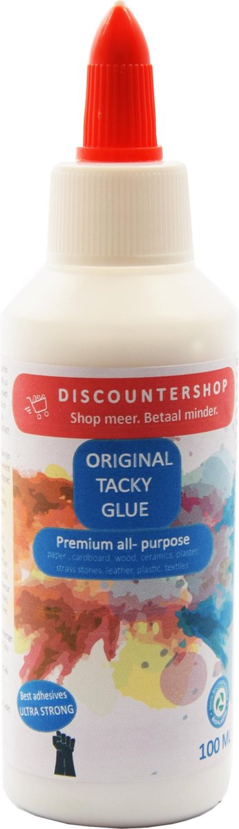 Tacky Glue -  Knutsellijm 100ml - Lijm - All purpose glue - Glue - Kinderlijm - Knutselen - Goedkope knutsellijm -