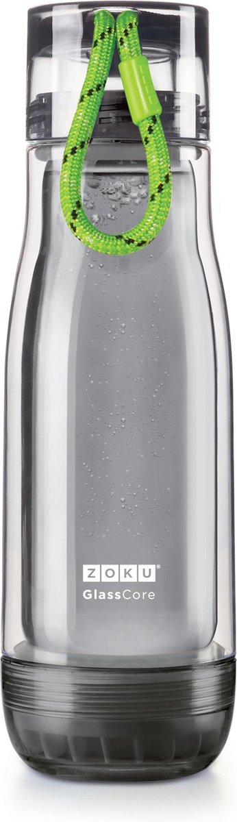 Zoku Hydration Drinkbeker - Active - 475 ml - Grijs