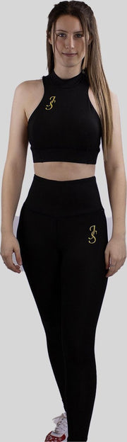 JS Sportkledingset Dames - Zwart - Maat L