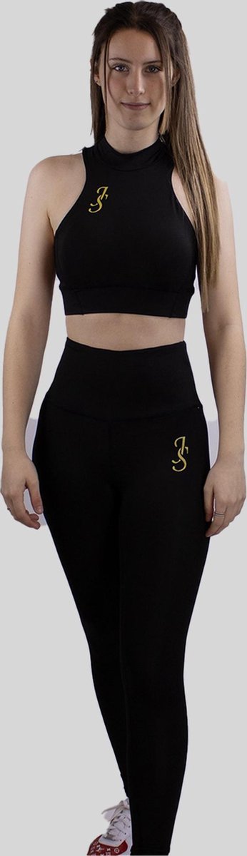 JS Sportkledingset Dames - Zwart - Maat L