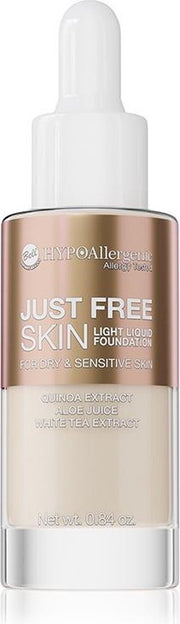 Hypoallergenic – Hypoallergene Just Free Skin Light Liquid Foundation #01 Light