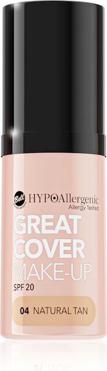 Hypoallergenic – Hypoallergene Great Cover Make-Up SPF 20 #04 Natural Tan