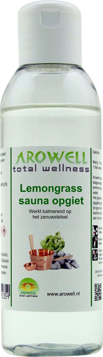Arowell - Lemongrass sauna opgiet saunageur opgietconcentraat - 150 ml