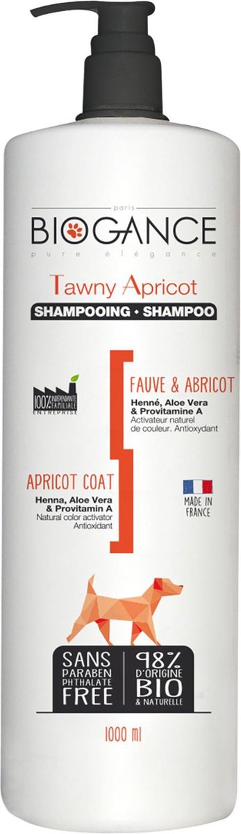 Biogance hond shampoo geel-bruine vacht 1l