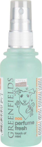 Hondenparfum Spray in 4 geuren - Greenfields - Alchoholvrije en PH Neutrale formule tegen onaangename geurtjes - 50ml - Fresh