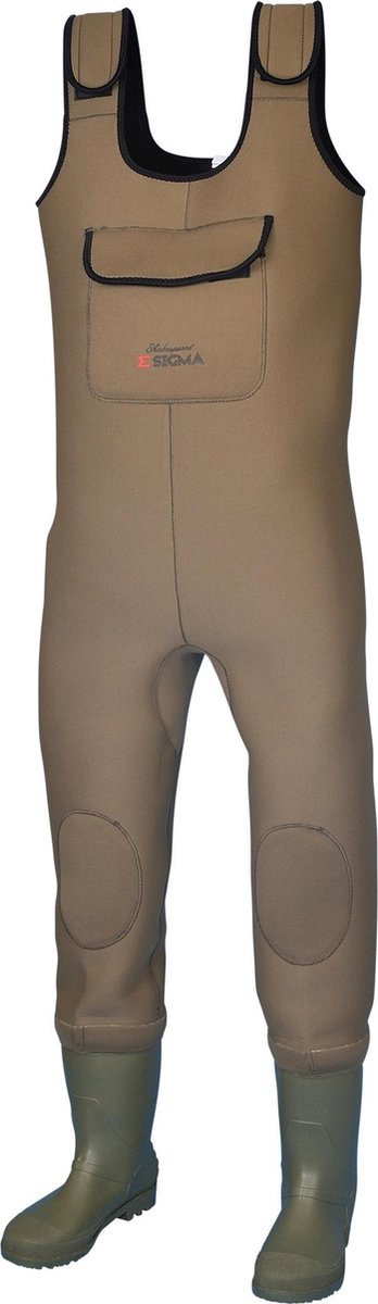 Shakespeare Sigma Neopreen Chest Wader | Waadpak | Maat 41