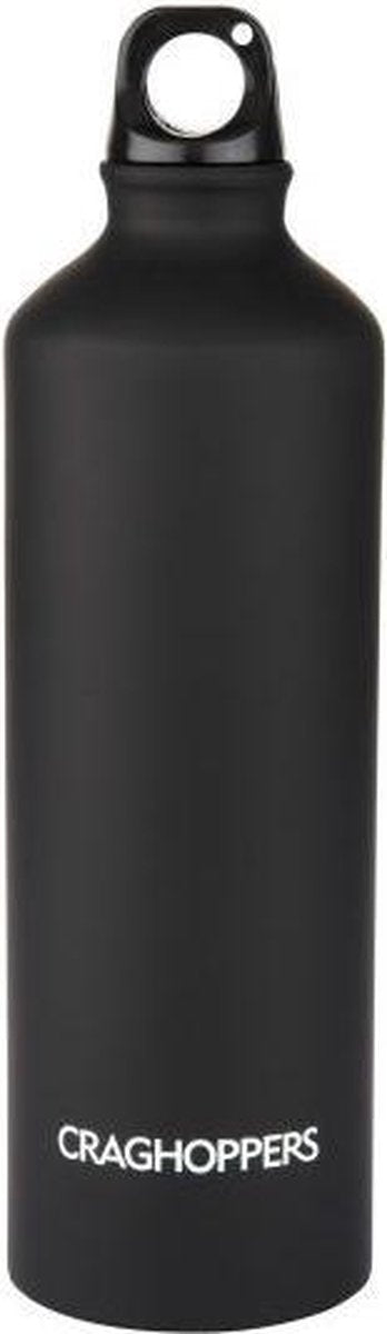 Craghoppers Drinkfles 750 Ml Aluminium Zwart