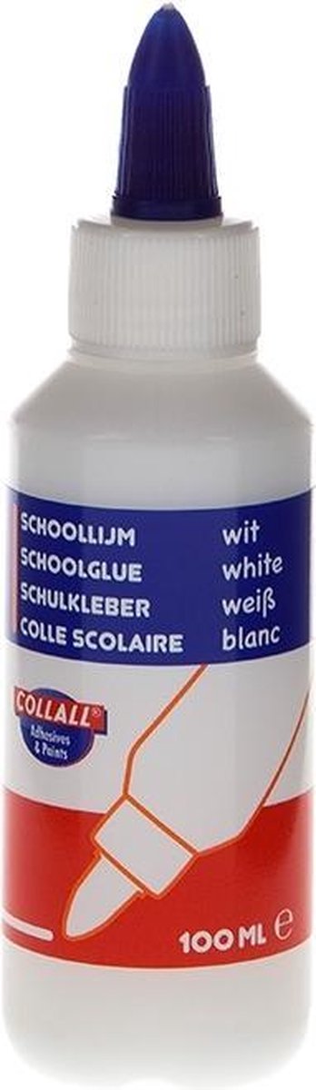 Lijm WIT op waterbasis 100 ml a 10 stuks
