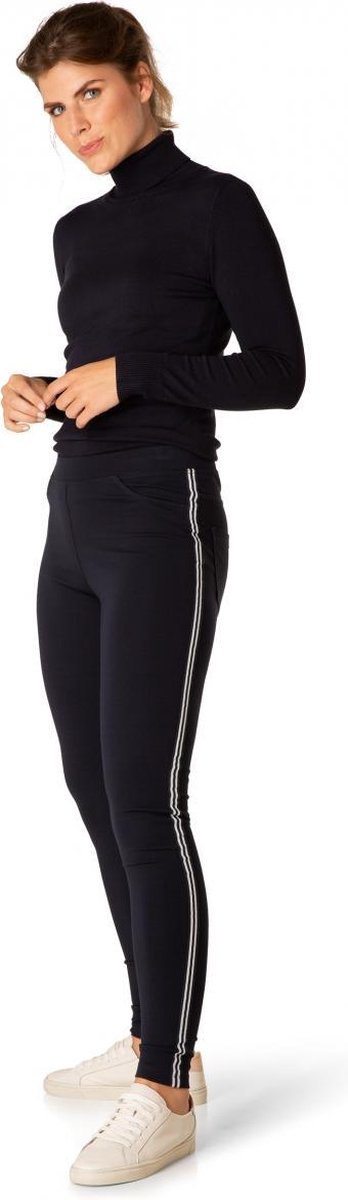YEST Ornika Tregging - Dark Blue/Ecru - maat 42
