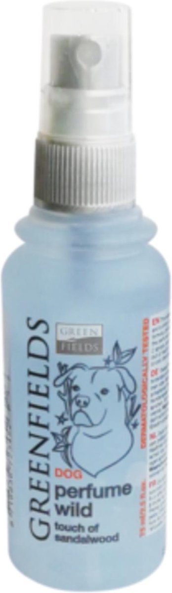 Hondenparfum Spray in 4 geuren - Greenfields - Alchoholvrije en PH Neutrale formule tegen onaangename geurtjes - 50ml - Wild