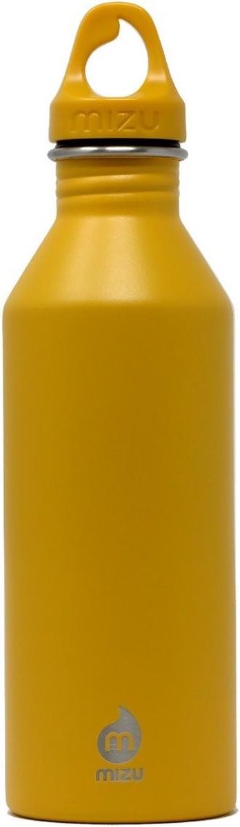 Mizu Drinkfles M8 Harvest Gold RVS Waterfles 800 ml Geel - BPA-vrij