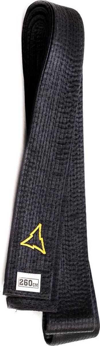Zijden zwarte band voor budo (zwarte judoband) | Nihon - Product Kleur: Zwart / Product Maat: 300