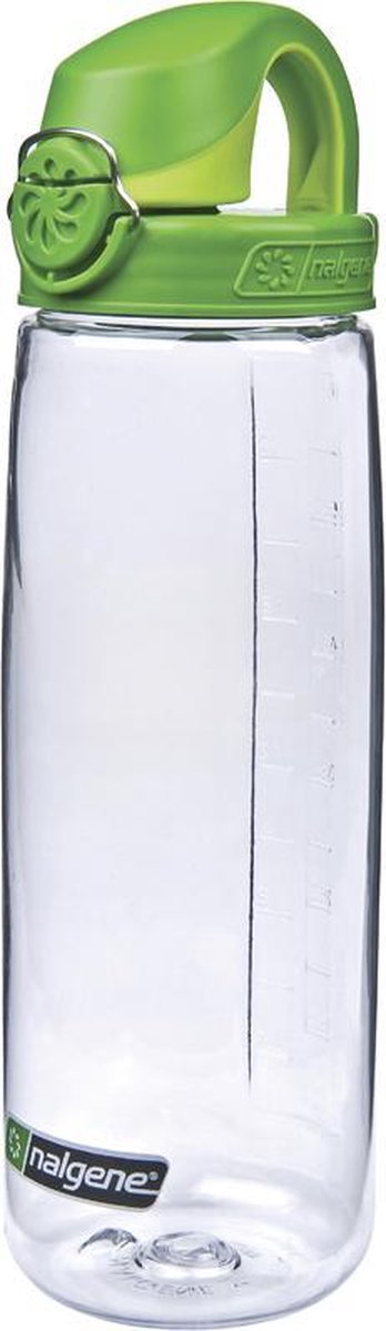 Nalgene OTF - Drinkfles - 650 ml - Transparant/Groen