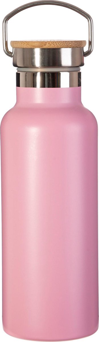 Waterfles roze metaal - Sass & Belle