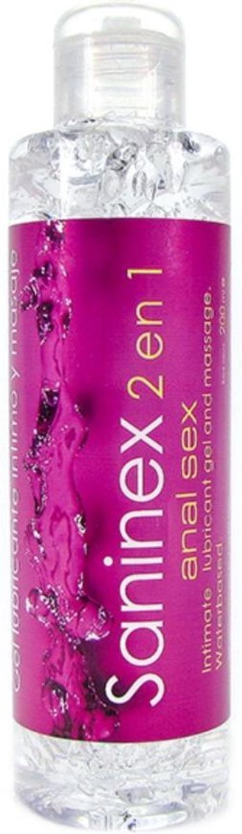 Glijmiddel op Waterbasis | Anaal  | 200ML | SANINEX