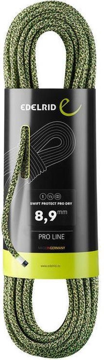 Edelrid Swift Protect 8.9 Pro Dry Uniek klimtouw met aramide 60 meter