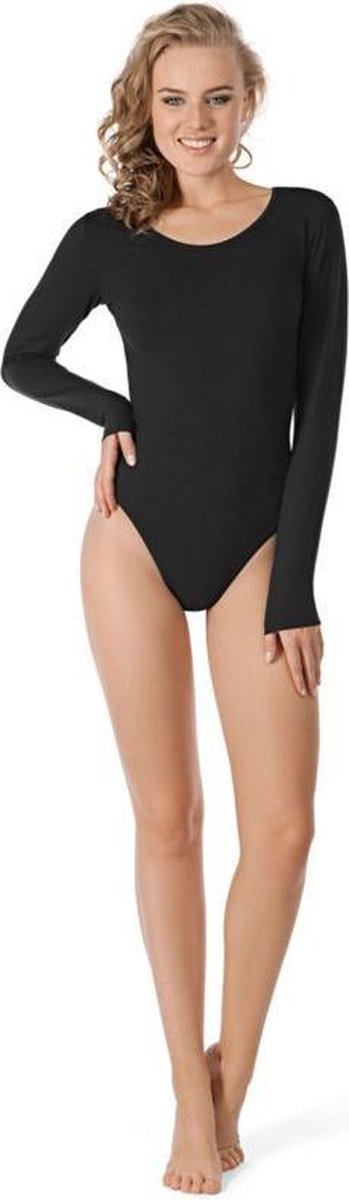 Body lange mouw Skiny | zwart 40