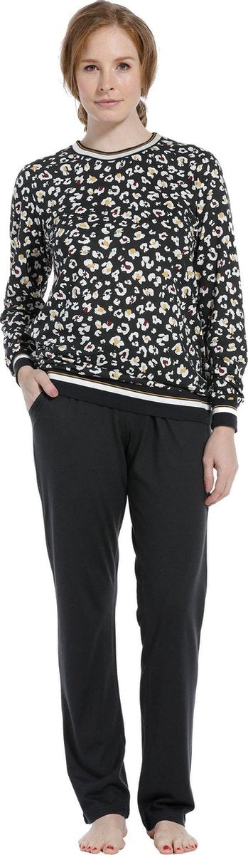 Pastunette tricot dames pyjama Nellie  - 40  - Grijs