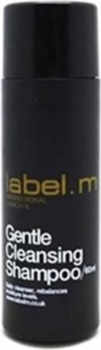 Label.M Gentle Cleansing Shampoo-60 ml -  vrouwen - Voor Dik haar