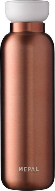 Mepal – Isoleerfles Ellipse 500 ml – houdt je drankje 12 uur warm en 24 uur koud – Rose gold – Geschikt voor bruiswater – Thermosfles – lekdicht