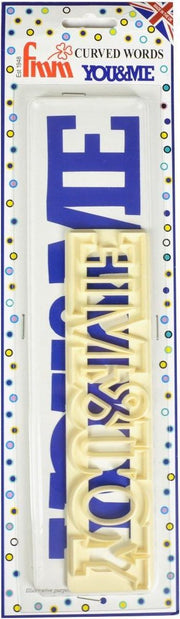 FMM Curved Words Cutter You&Me