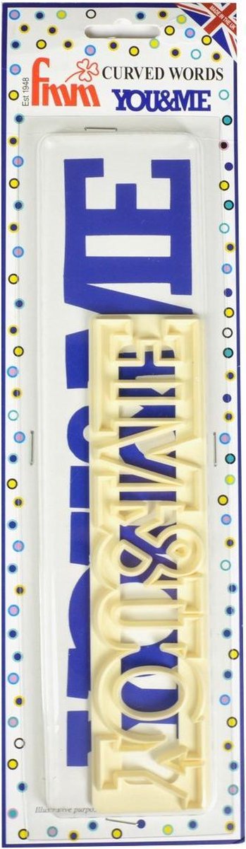 FMM Curved Words Cutter You&Me