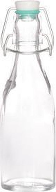 Beugelfles - Melkfles - Waterfles - Limonadefles - Swing Fles - glas - 200ml