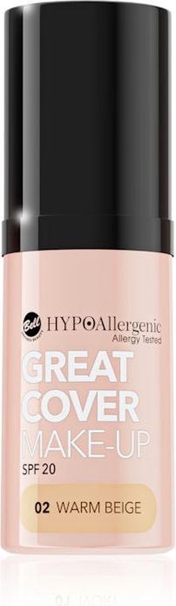 Hypoallergenic – Hypoallergene Great Cover Make-Up SPF 20 #02 Warm Beige