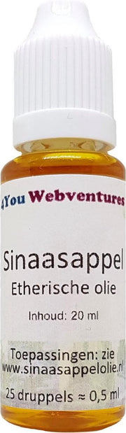 Pure etherische sinaasappelolie - 40 ml (2x 20 ml) - etherische olie - essentiële sinaasappel olie